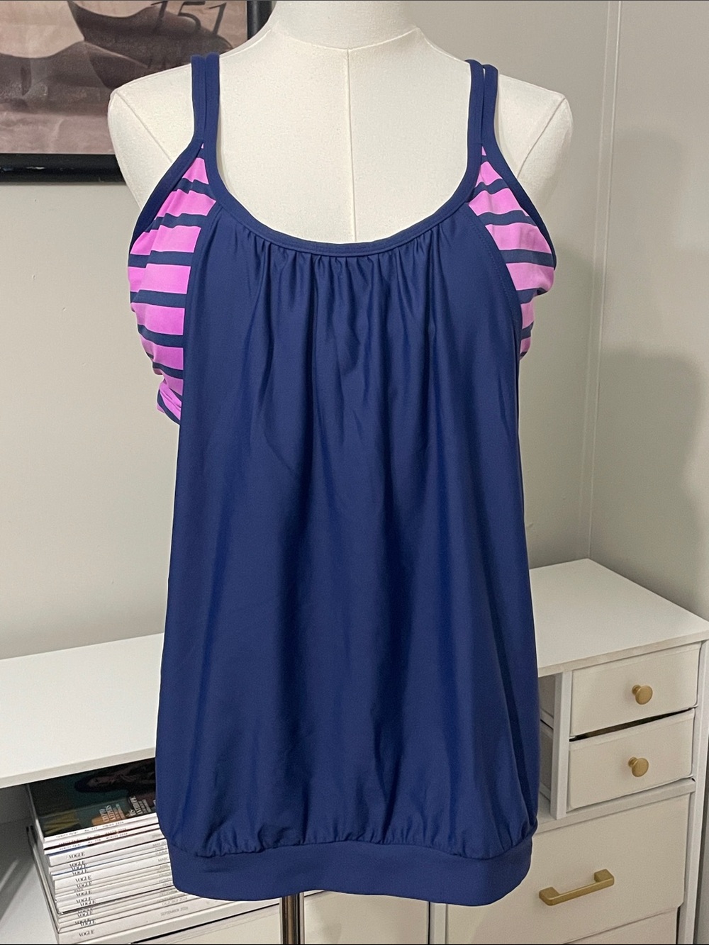 Next Level Apparel Tankini Swim Top (38D)